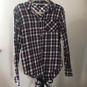 Multicolored flannel